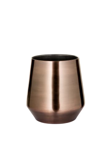 Fink Vase "Linea" in Grau - H. 22 cm - D. 21 cm