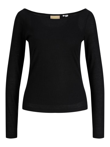 JJXX Langarm-T-Shirt in Black