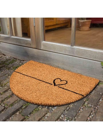 Astra Fußmatte halbrund COCO SMART HR 2ER SET 2 in Creme