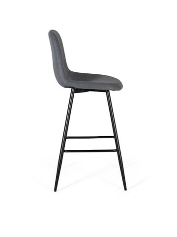 Giner y Colomer 4-er Set:  Hocker gepolstert mit Stoff in Gray