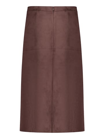 Betty Barclay A-Linien-Rock unifarben in Light Maroon