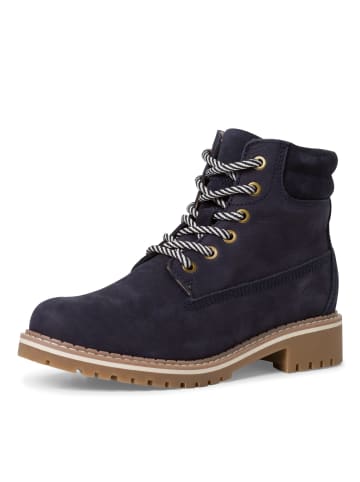 Tamaris Schnürboots in Blau