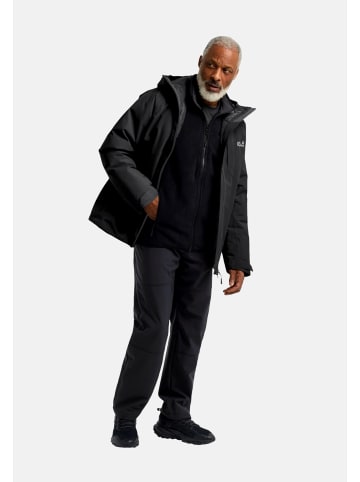 Jack Wolfskin Jacke 'Icecape' in schwarz