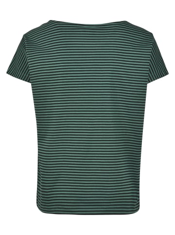 Urban Classics T-Shirt in darkfreshgreen/black