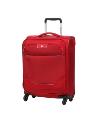 Roncato Joy - 4-Rollen-Kabinentrolley S 55 cm erw. (rosso) in rosso