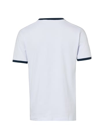 ellesse T-Shirt Ringetto in weiß blau