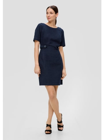 s.Oliver BLACK LABEL Kleid kurz in Blau