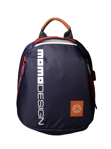 Momodesign Rucksack in BLUE AND RED