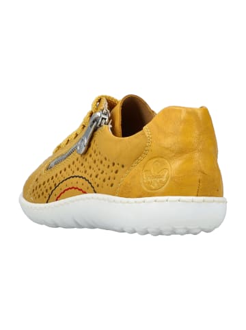 rieker Klassische Schnürschuhe in Gelb