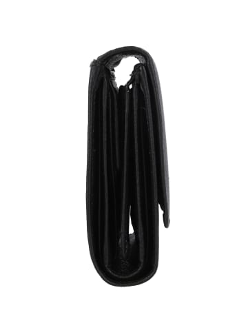 Bugatti Bella Geldbörse RFID Schutz Leder 15 cm schwarz
