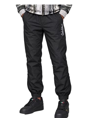 Carlo Colucci Jogginghose Froku in Schwarz