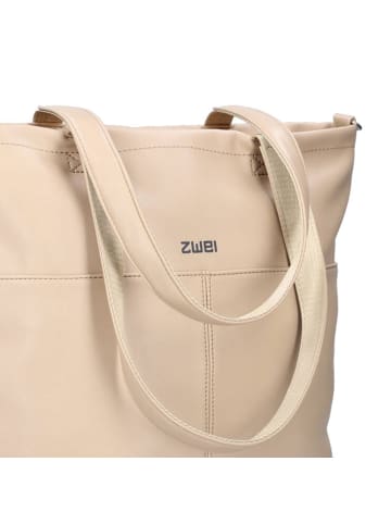 Zwei Mademoiselle.M Shopper Tasche 37 cm oat