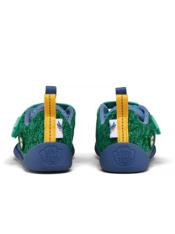 Affenzahn Klettschuh Knit Happy Paradisvogel in Grün