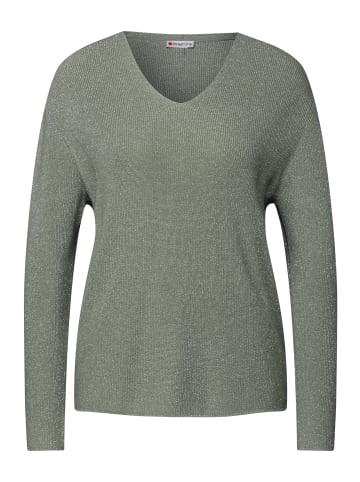 Street One Pullover in grün
