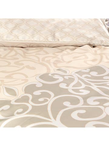 Ibena Fein Flanell Bettwäsche in elfenbein