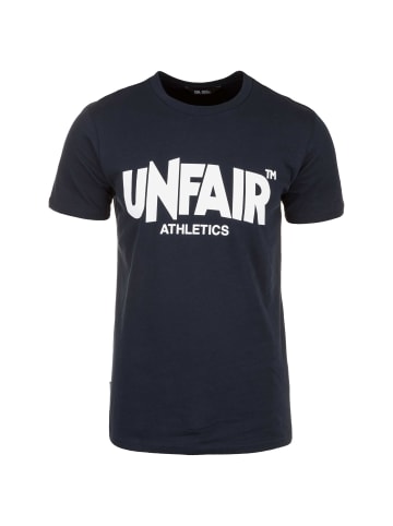 UNFAIR ATHLETICS T-Shirt Classic Label in dunkelblau