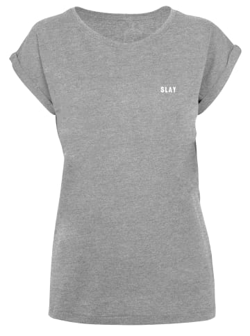F4NT4STIC T-Shirt Slay in grau meliert