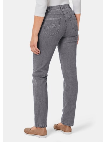 GOLDNER Jeanshose Carla in grau