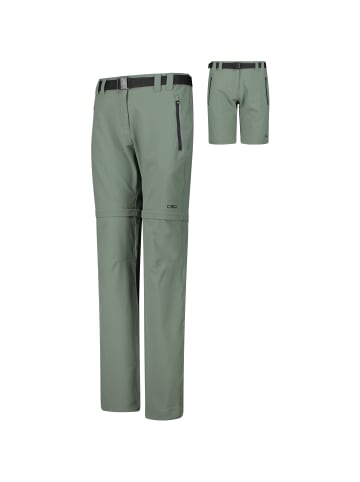 cmp Zipphose LONG PANT ZIP OFF in salvia