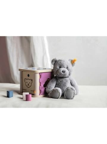 Steiff Teddybär Bearzy Soft Cuddly Friends 28cm in Grau