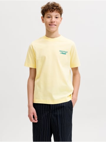 JACK & JONES Junior T-shirt in Pastel Yellow