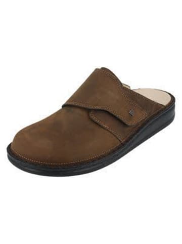 Finn Comfort Herren- Pantoletten Amalfi in Braun