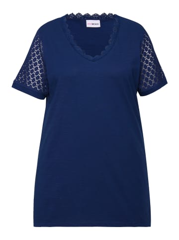 MIAMODA Shirt in dunkelblau