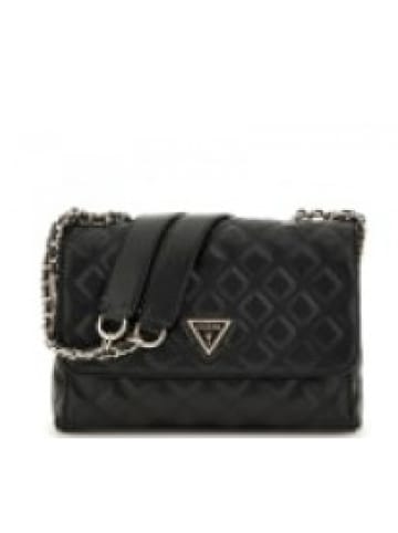 Guess Umhängetasche Guess GUILLY II FLAP in Schwarz