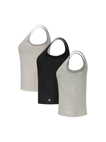 Calvin Klein Schwarz Baumwolle Damen Tank Top