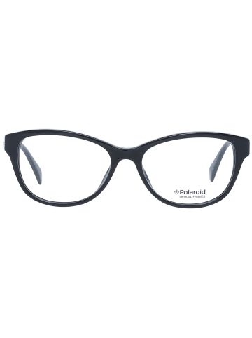 Polaroid Frauen Optische Fassungen Oval Schwarz