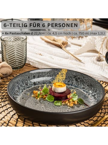 Sänger Pastaschalen Set Sydney - 6 teilig aus Steingut