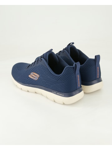 Skechers Slip On Sneaker in Blau