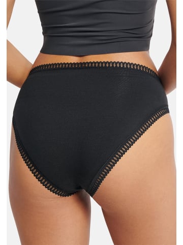 Sloggi Slip GO Crush in Schwarz / blau