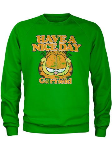 Garfield Pullover in Grün