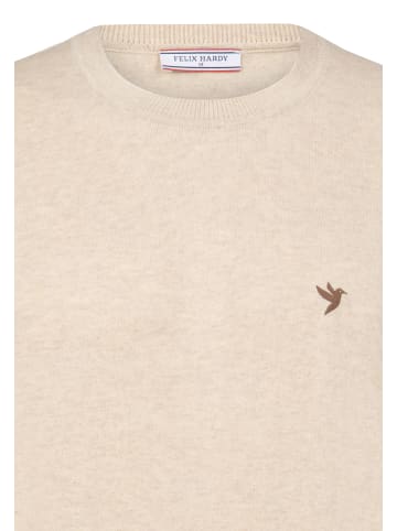 Felix Hardy Pullover in Beige-Anthrazit