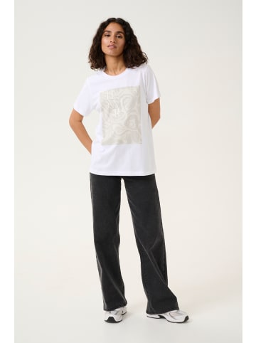 Kaffe T-shirt KArita in Optical White