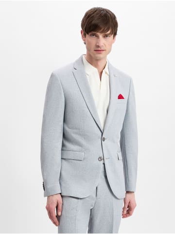 Finshley & Harding London Sakko Brixdon in hellgrau ecru - 0001