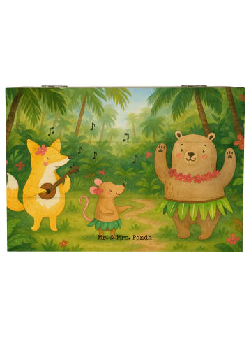 Mr. & Mrs. Panda Schatulle Waldtiere Aloha Design ohne Spruch in Weiß