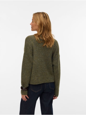 Vero Moda Strickpullover in Grape Leaf