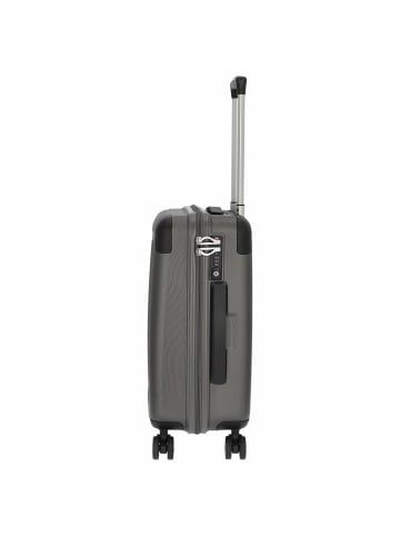 Stratic Stripe - 4-Rollen-Trolley 54 cm S (graphit) in graphit