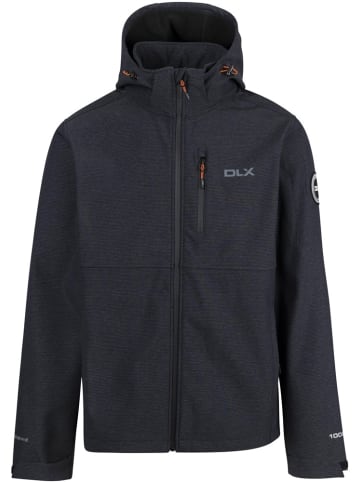 DLX Softshelljacke "Justin" in Schwarz
