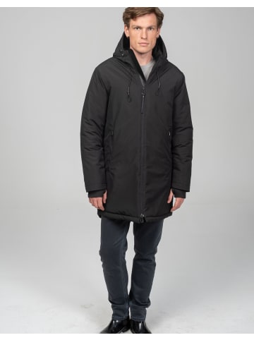 Ron Tomson Wintermantel in Black