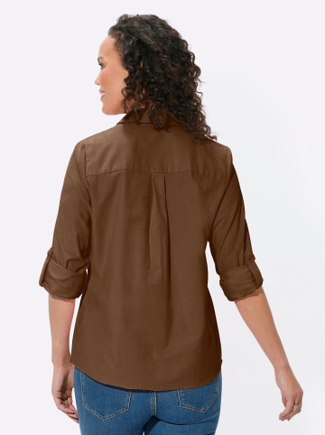 WITT WEIDEN Cord-Bluse in braun