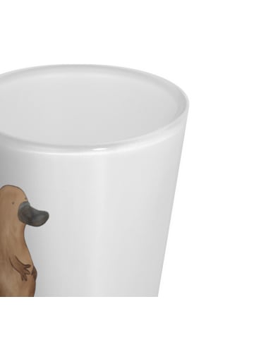 Mr. & Mrs. Panda Stamperl Schnabeltier Mut ohne Spruch in Transparent