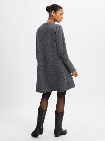Marie Lund Strickkleid in anthrazit - 0002