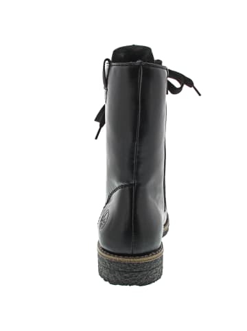 rieker Schnürstiefel Schwarz