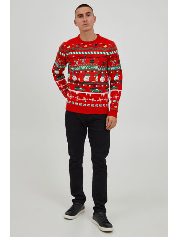 11 Project Strickpullover PRRuben XMAS in Rot