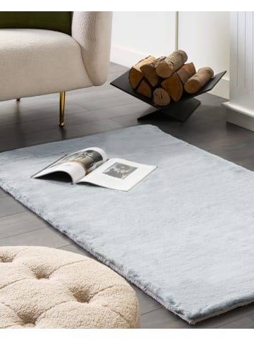 Beliani Shaggy MIRPUR in Grau/Grün - (W) 80 x (L) 150 cm