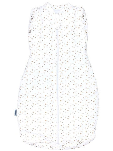 TupTam Babay Schlafsack Pucksack Round in weiß/beige