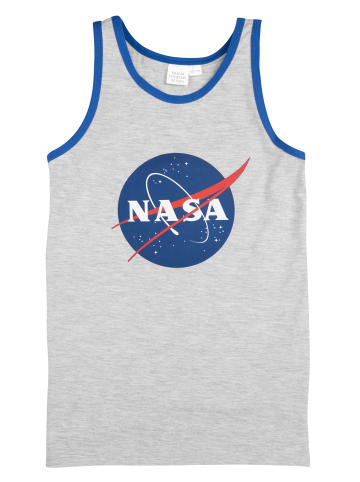 Nasa (2er Pack) NASA Unterhemd in blau/grau